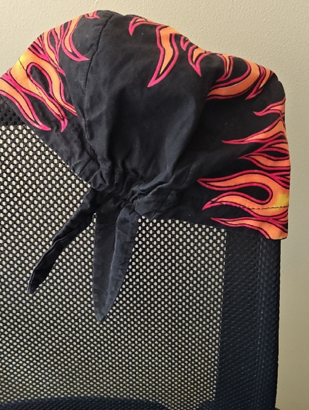 Harley-Davidson Do Rag With Flame Design - Picture 4 of 6
